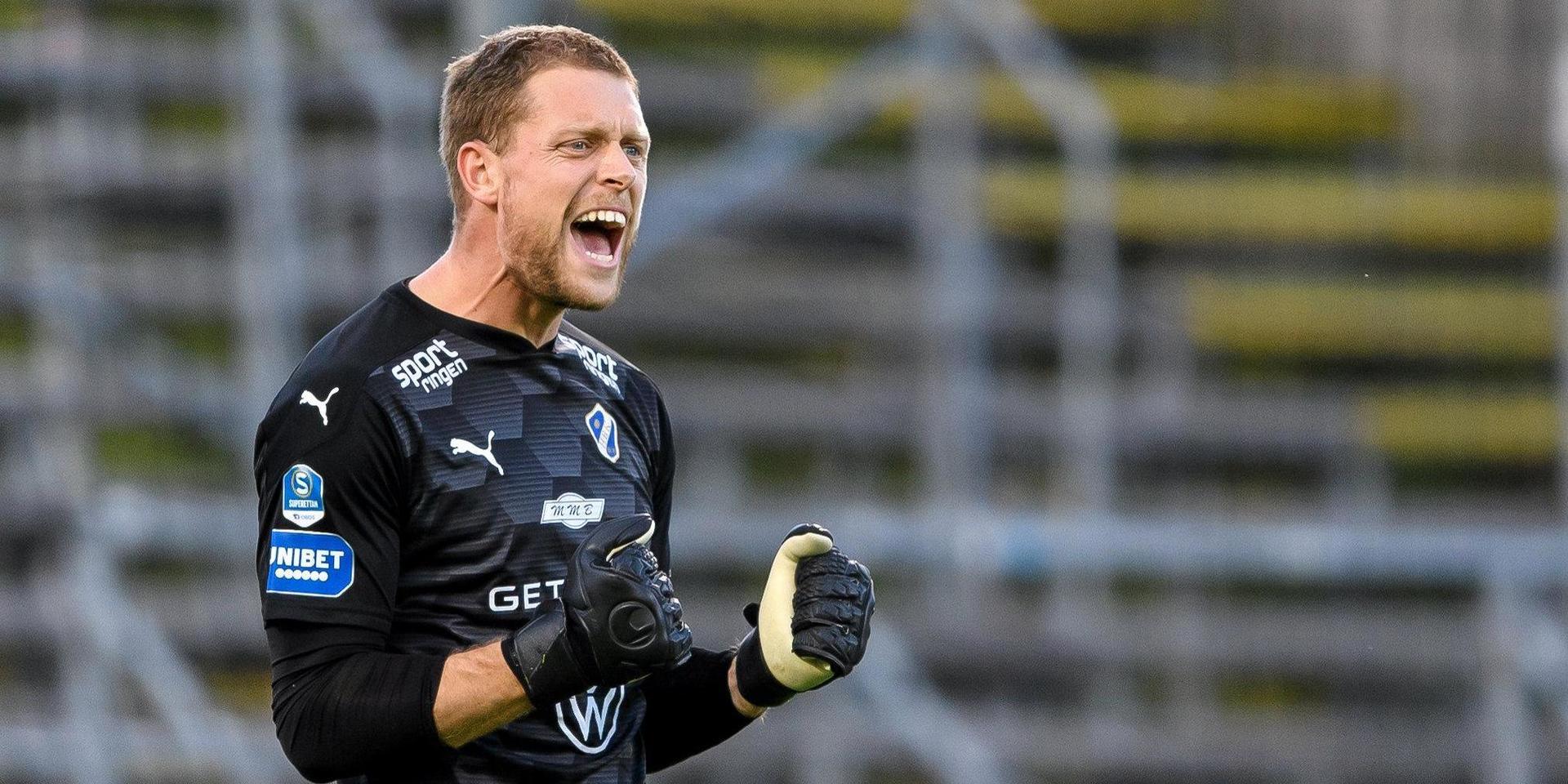 Fyra raka nollor har gjort HBK:s Malkolm Nilsson till en av Superettans hetaste målvakter. Det är över sex timmar sedan han släppte in ett mål senast. På söndag väntar Umeå FC på bortaplan.