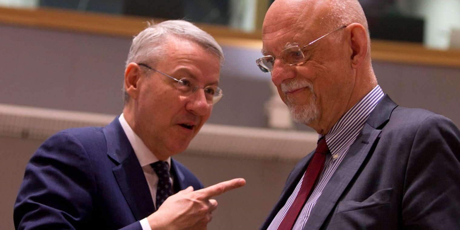 Sveriges EU-minister Hans Dahlgren vill få ett slut på brexitprocessen.