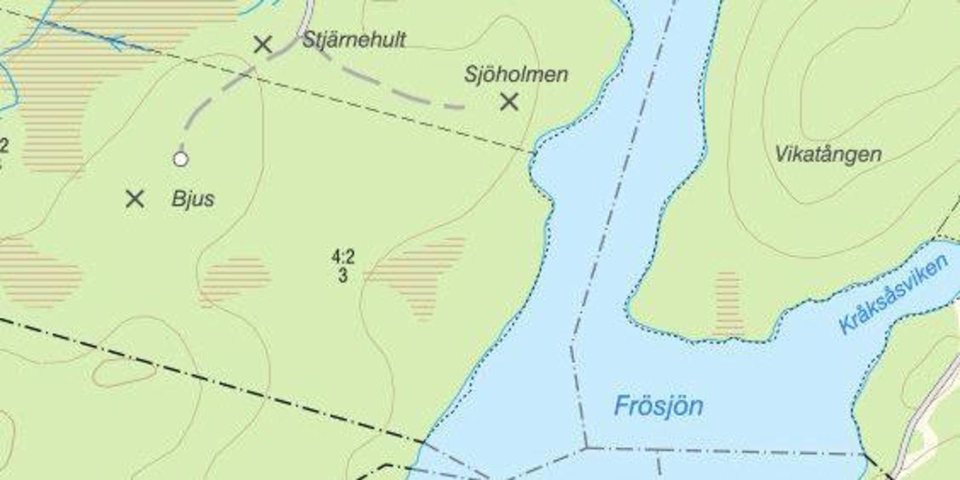 De tre torpen belägna väster om Frösjön, mellan Boarp och Esehylte i norra delen av Långaryd.