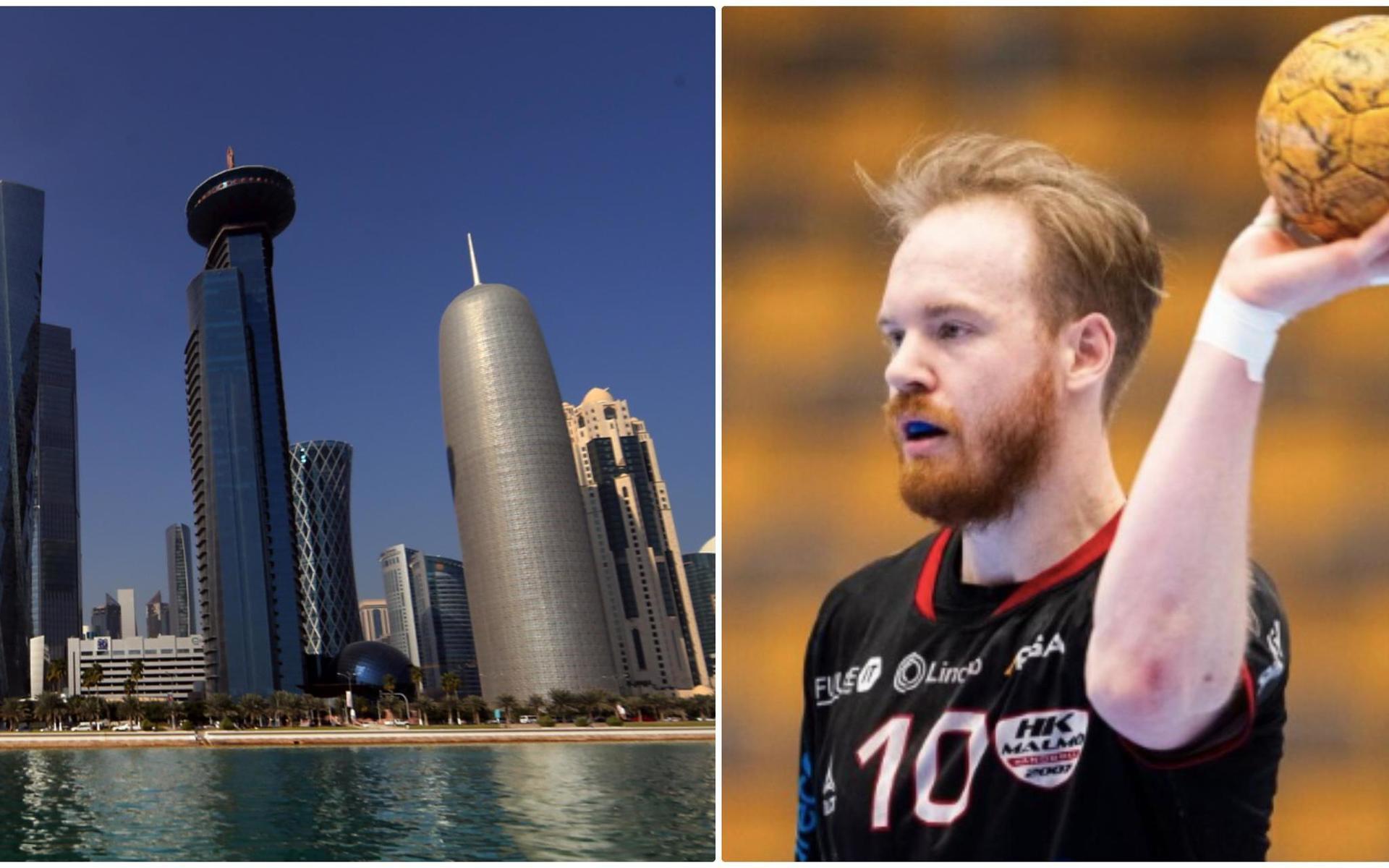 Tidigare Drott-hjälten Magnus Persson förlänger säsongen med spel i Qatar.