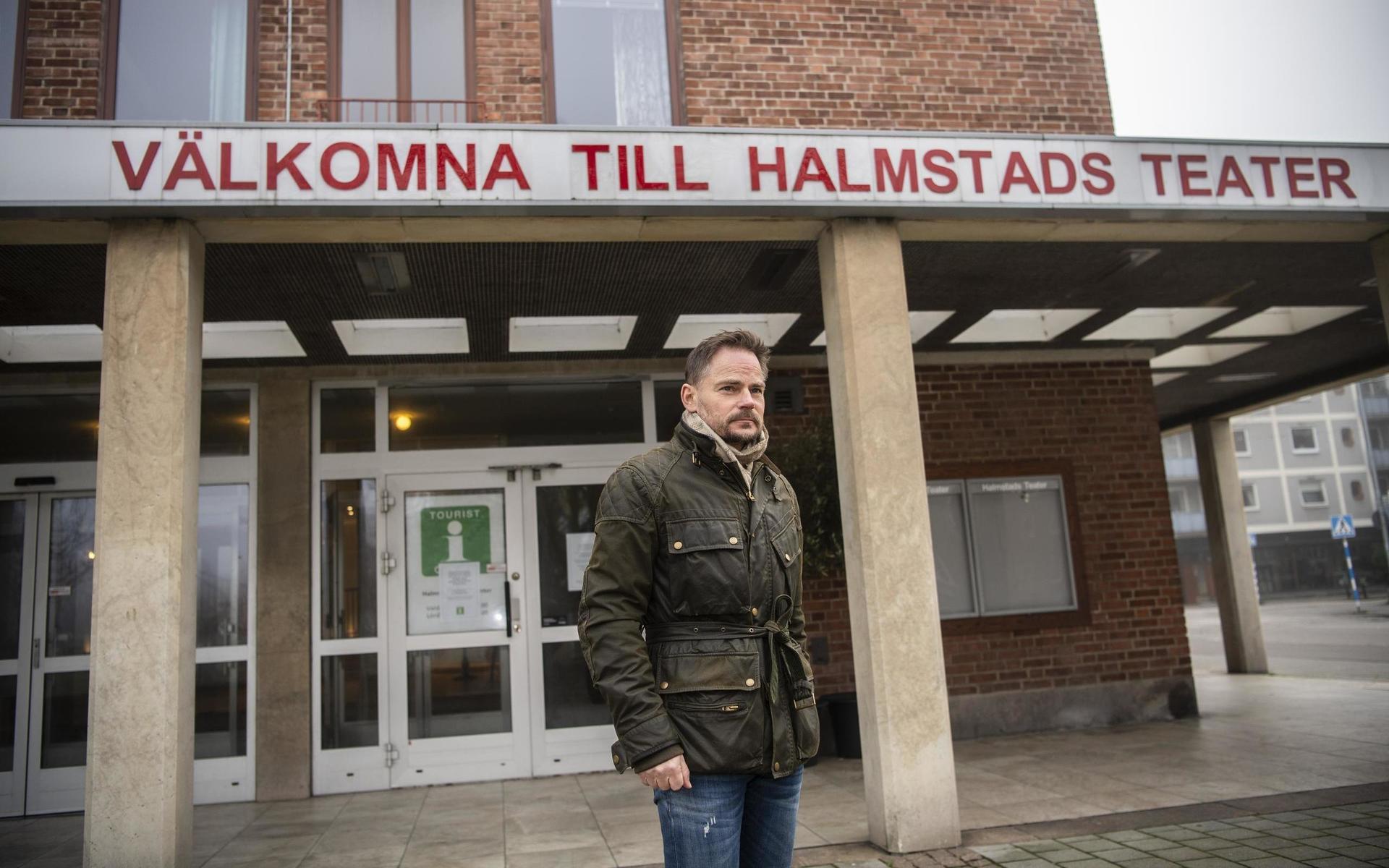 Henrik Drakenberg som är chef för Halmstad teater ser tillbaka på 2020 som ett år fyllt av utmaningar, men tar också med sig många lärdomar.