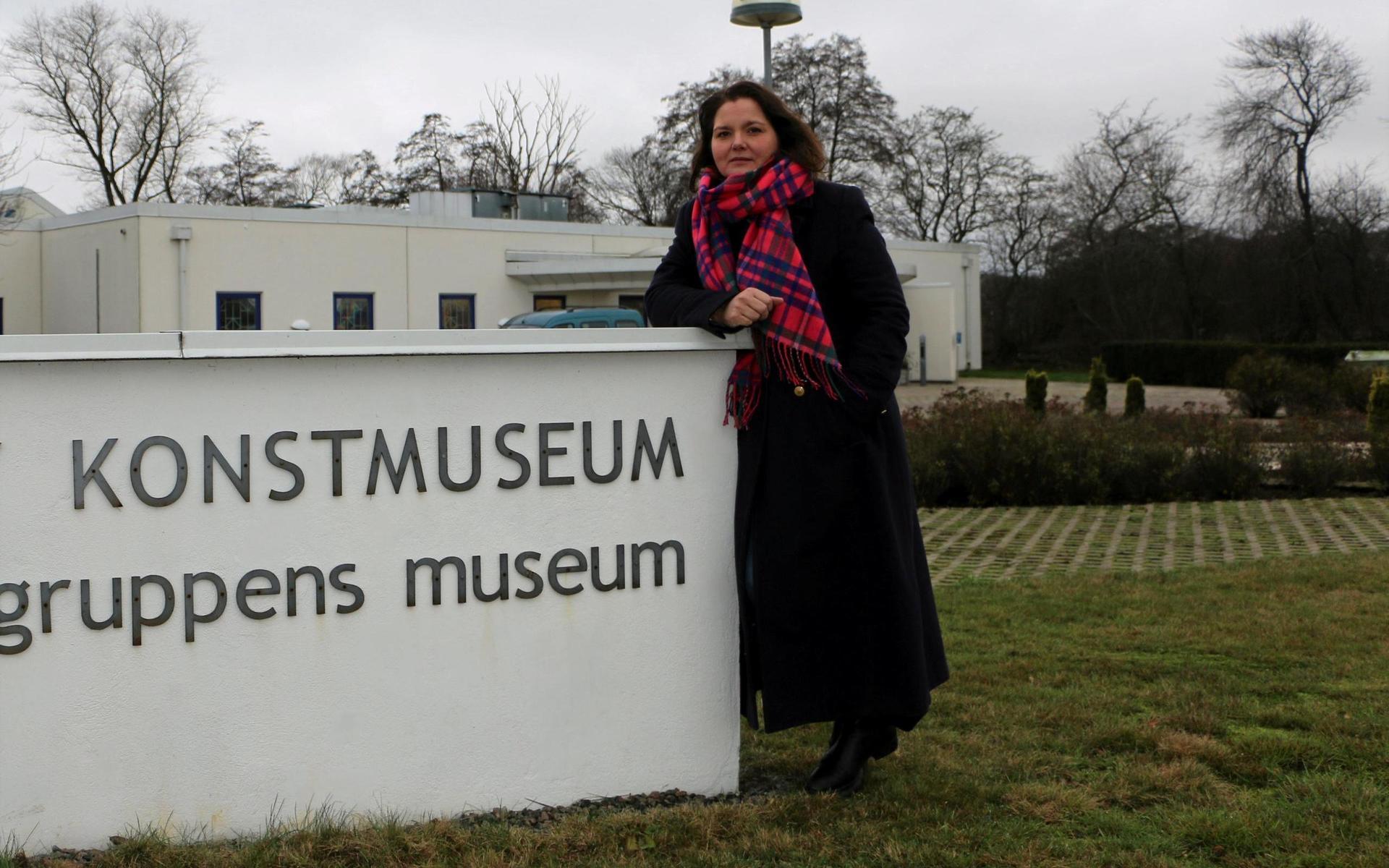 Mjellby konstmuseums musei- och enhetschefen Karolina Peterson.