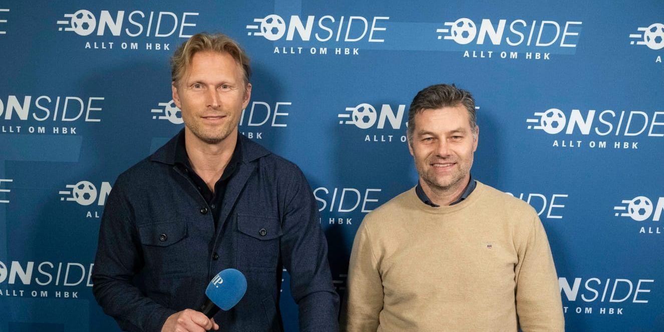 Per "Texas" Johansson och Niklas Gudmundsson är HP:s nya experter i TV-satsningen Onside - Allt om HBK.
