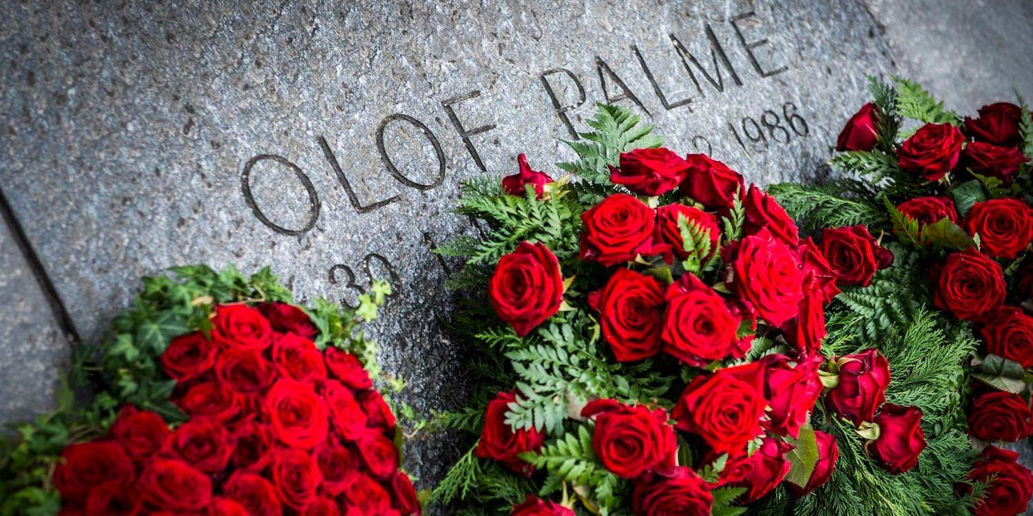 Statsminister Olof Palme mördades den 28 februari 1986. Arkivbild.