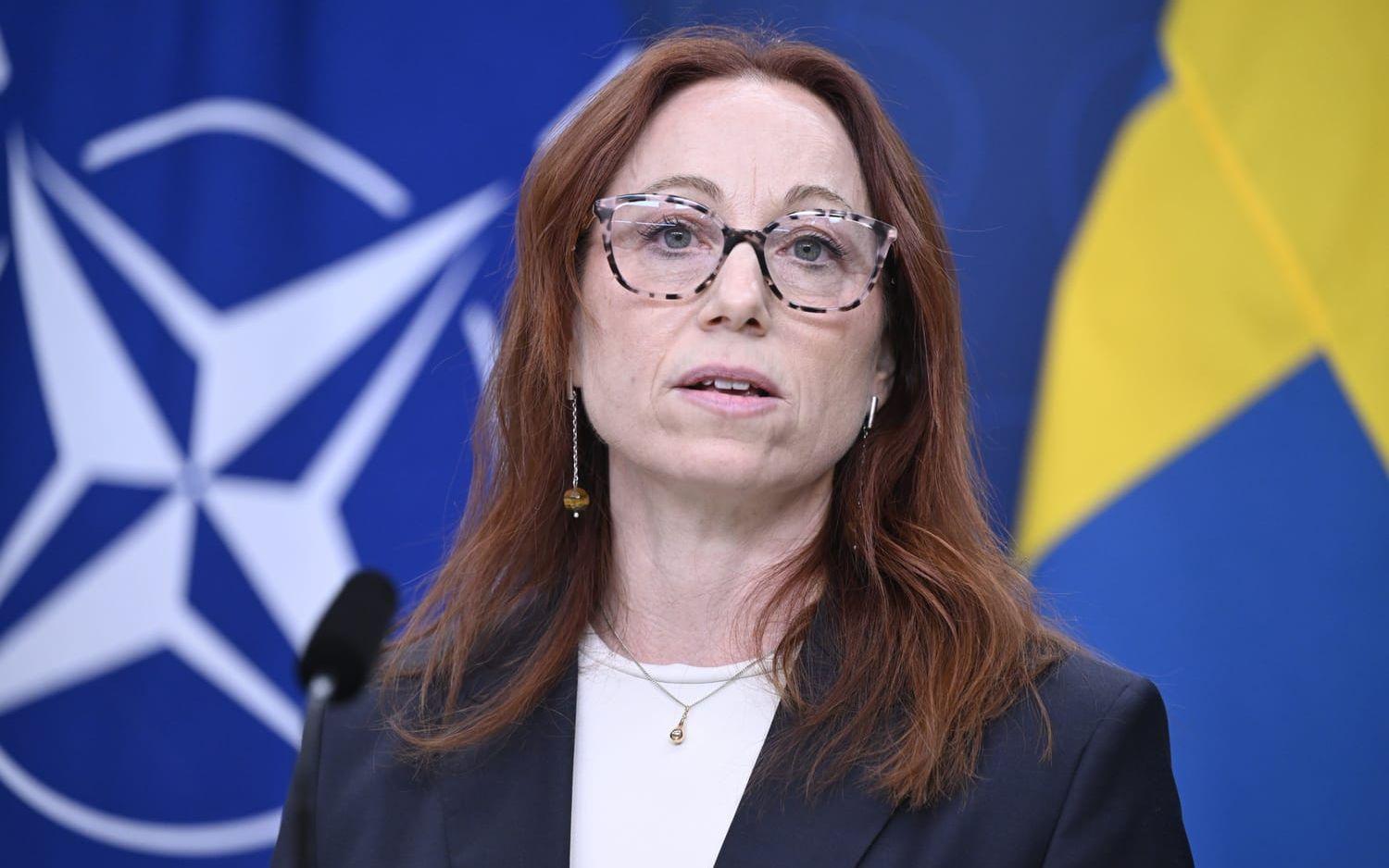 Energimyndighetens generaldirektör Caroline Asserup.