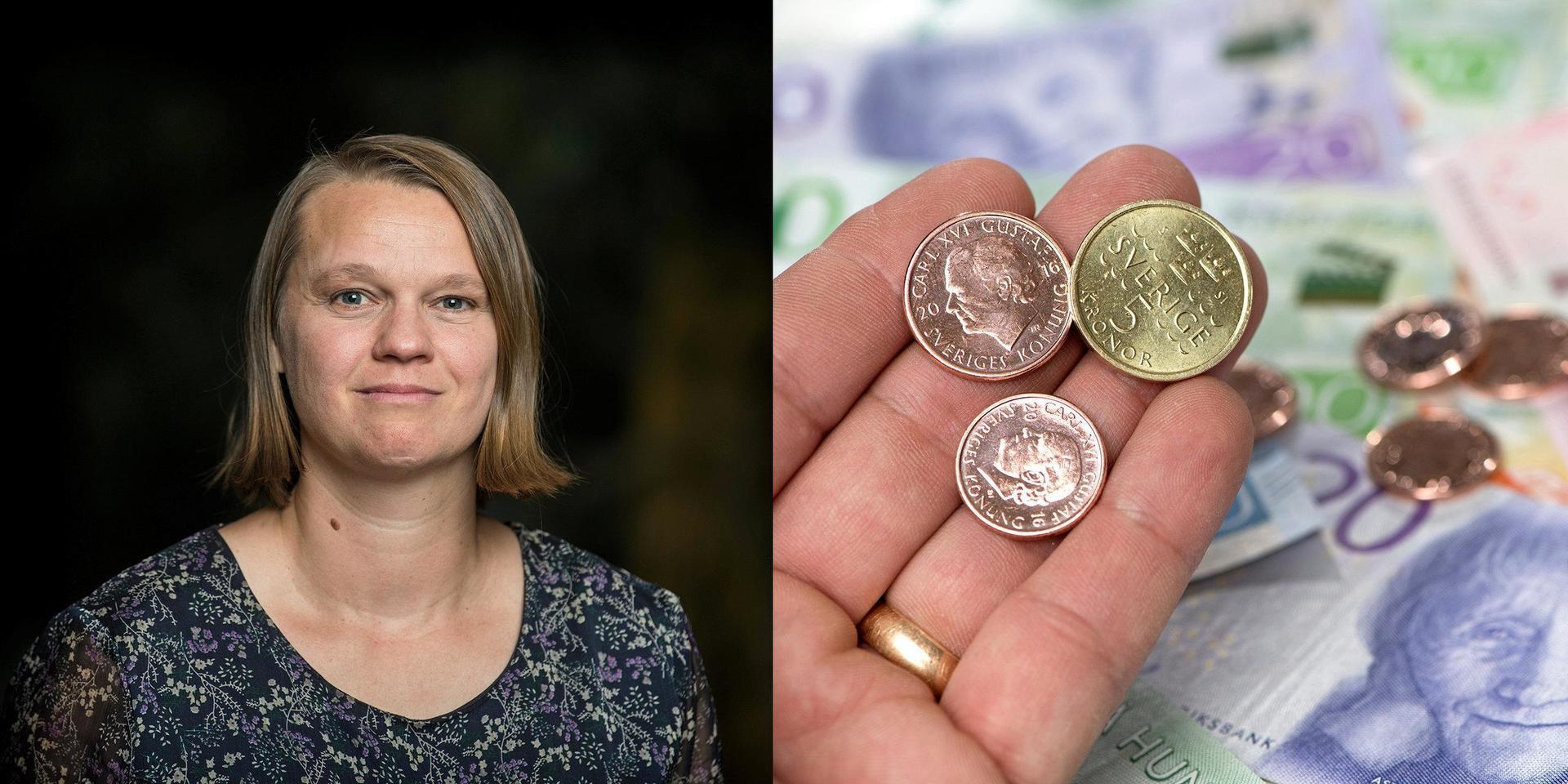 Vänsterpartiets Tania Bengtsson öppnar för att höja skatten under kommande år. ”Vi ser hellre en skattehöjning än nedskärningar i välfärden”, säger hon.
