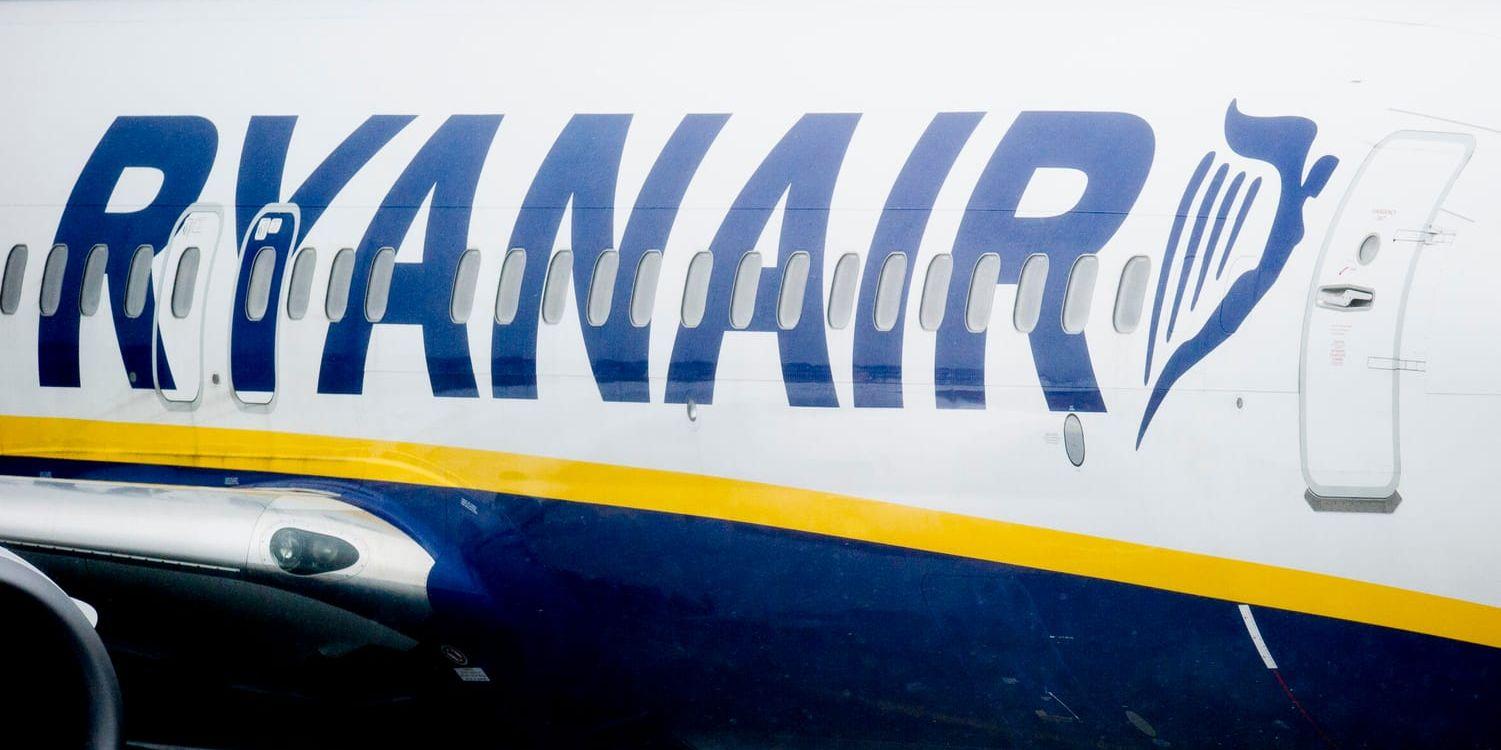 Flygstrejken bland svenska Ryanairpiloter bryter ut natten mellan torsdag och fredag och pågår under ett dygn. Arkivbild.