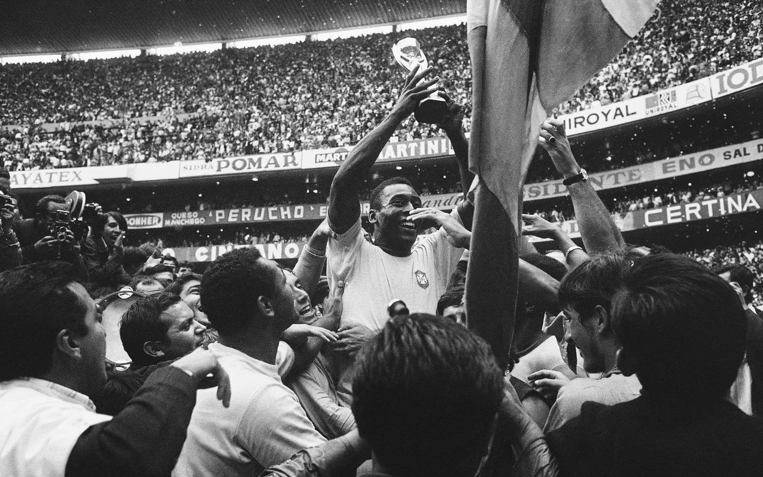 1970 var han tillbaka, trots allt. Då tog Pelé och Brasilien revansch när man vann VM i Mexiko. 