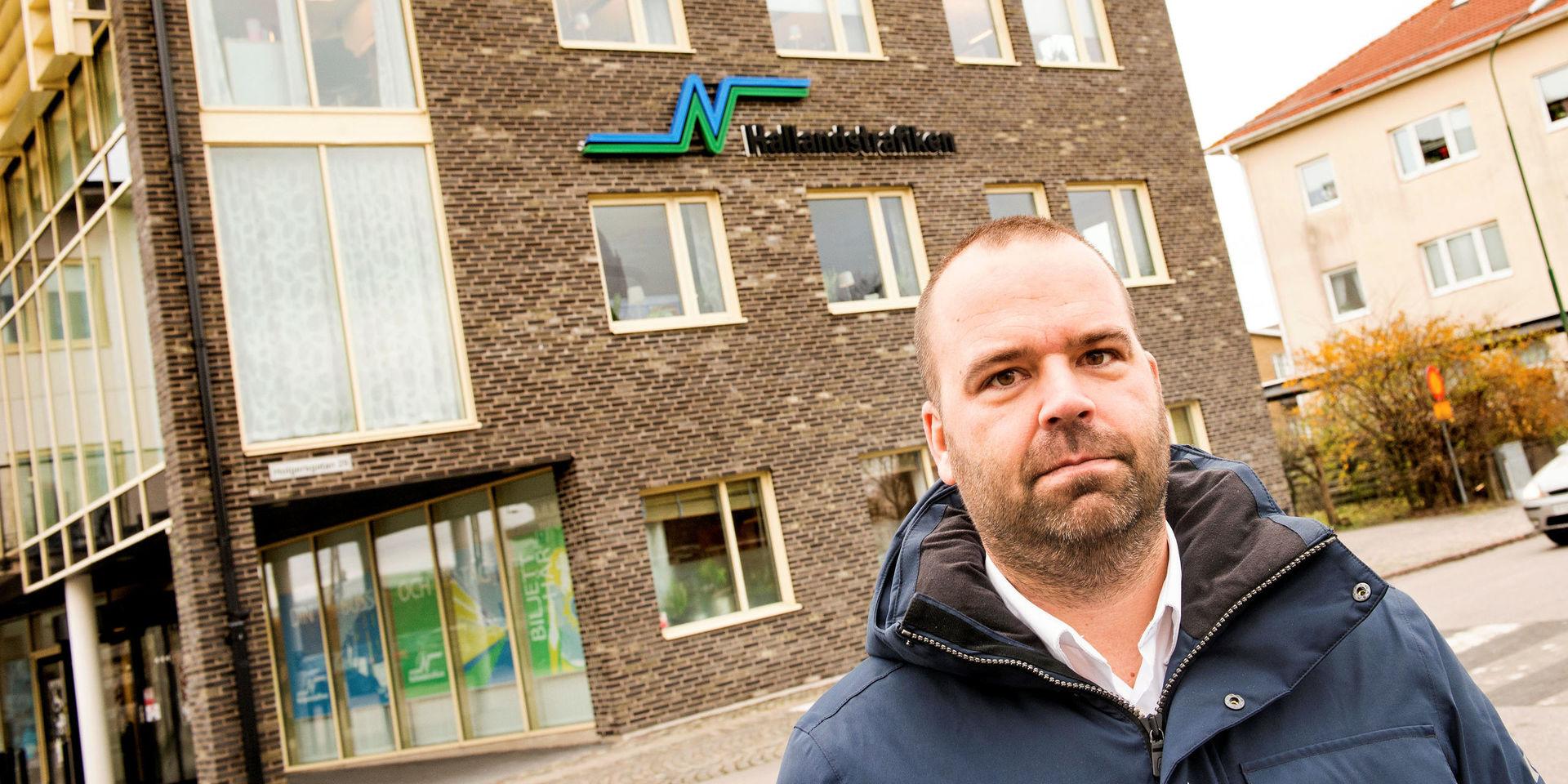 Hallandstrafikens trafikplaneringschef Daniel Modiggård.