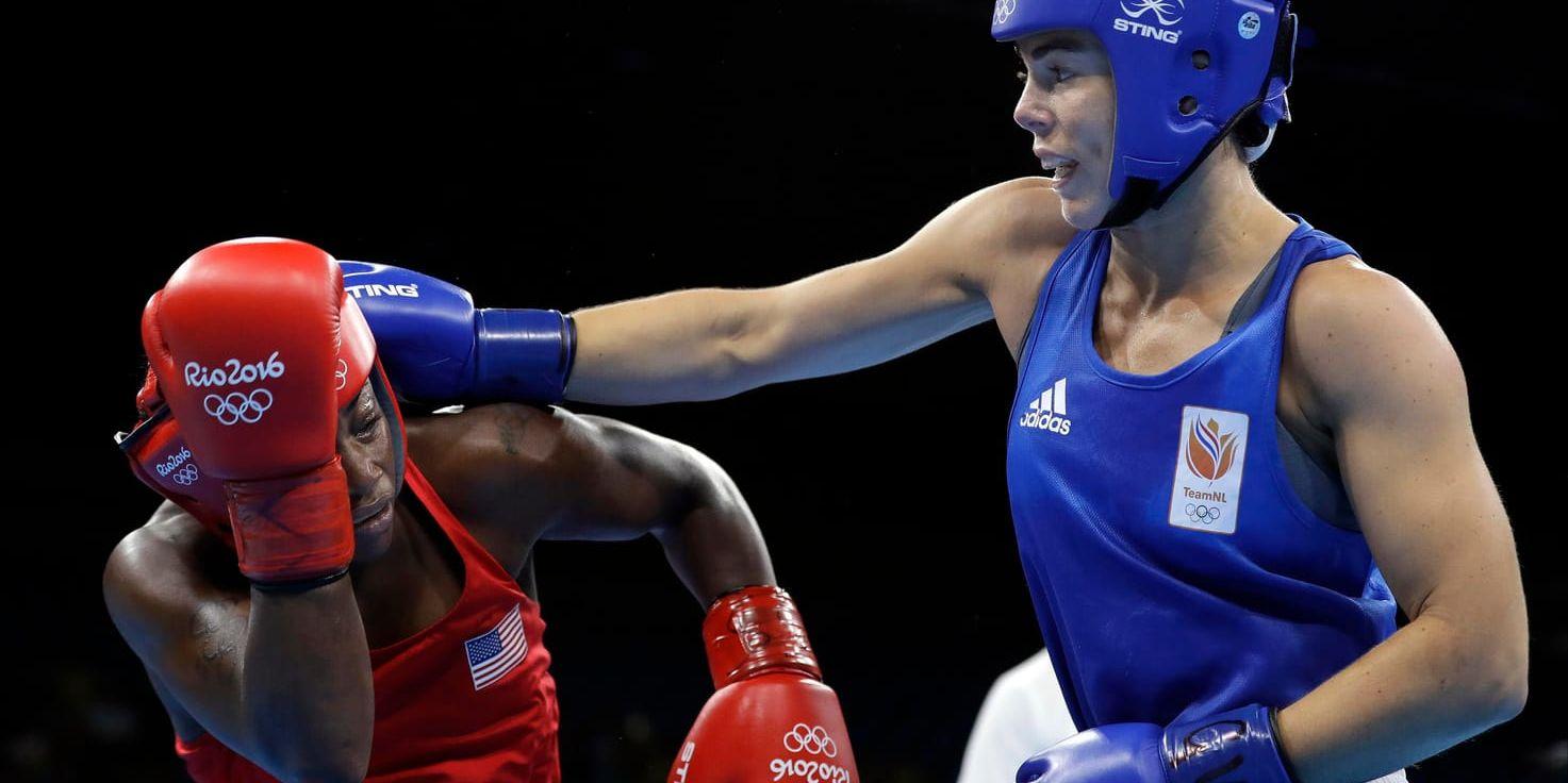 En boxningsmatch i senaste sommar-OS i Rio de Janeiro 2016.