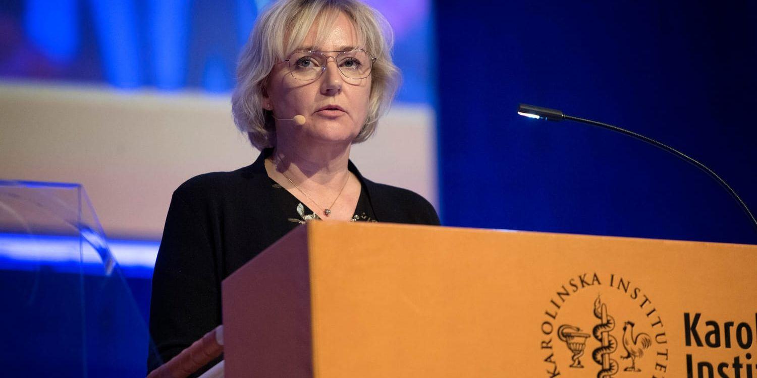 Helene Hellmark Knutsson, minister för högre utbildning och forskning. Arkivbild.