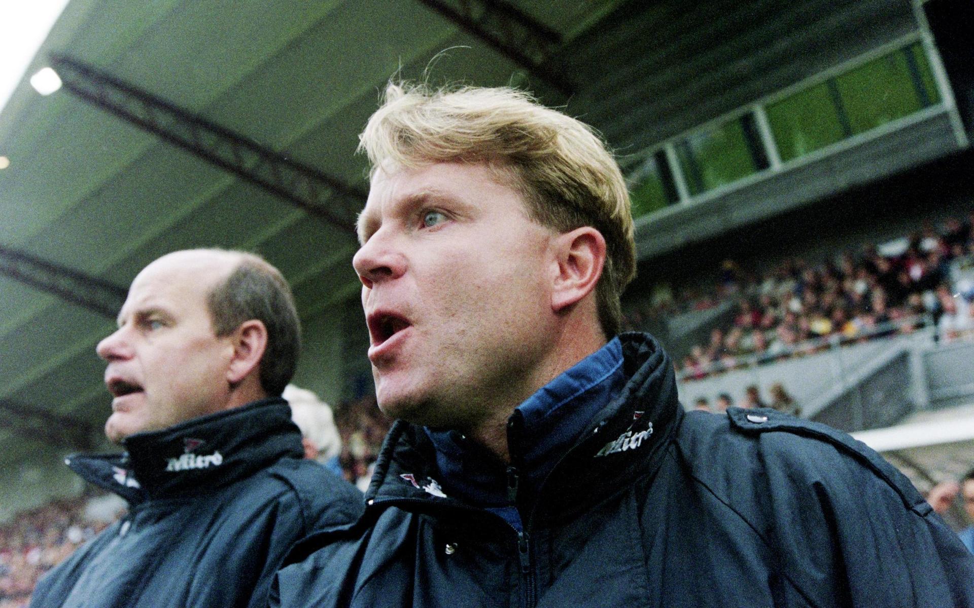Johnny Wärn och Mats Jingblad ledde framgångsrikt HBK tillsammans på 90-talet.
