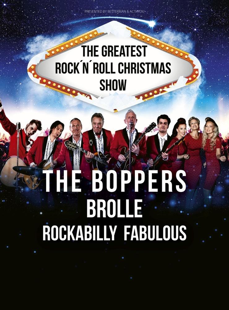 The Boppers, Brolle och Rockabilly Fabulous turnerar med ”The Greatest Rock’n’Roll Christmas Show”. 