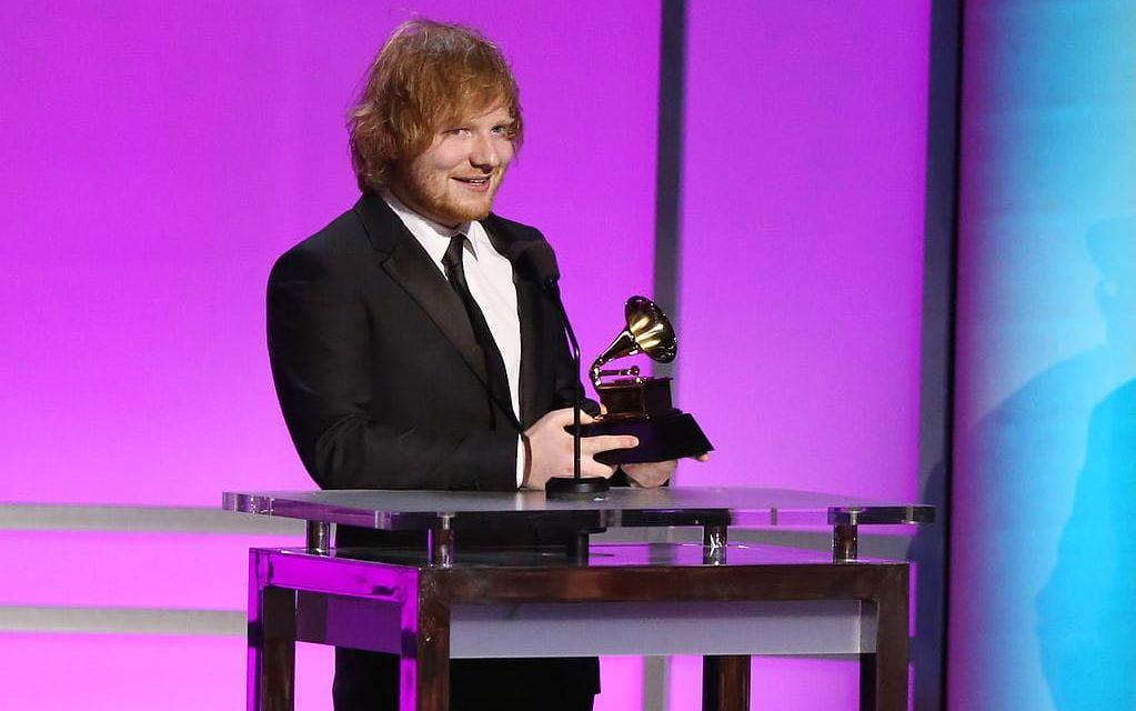 85. Musikern Ed Sheeran: 33.5 miljoner amerikanska dollar. Vann 2 grammys förra året och var med och skrev Justin Biebers superhit "Love Yourself". Foto: TT.