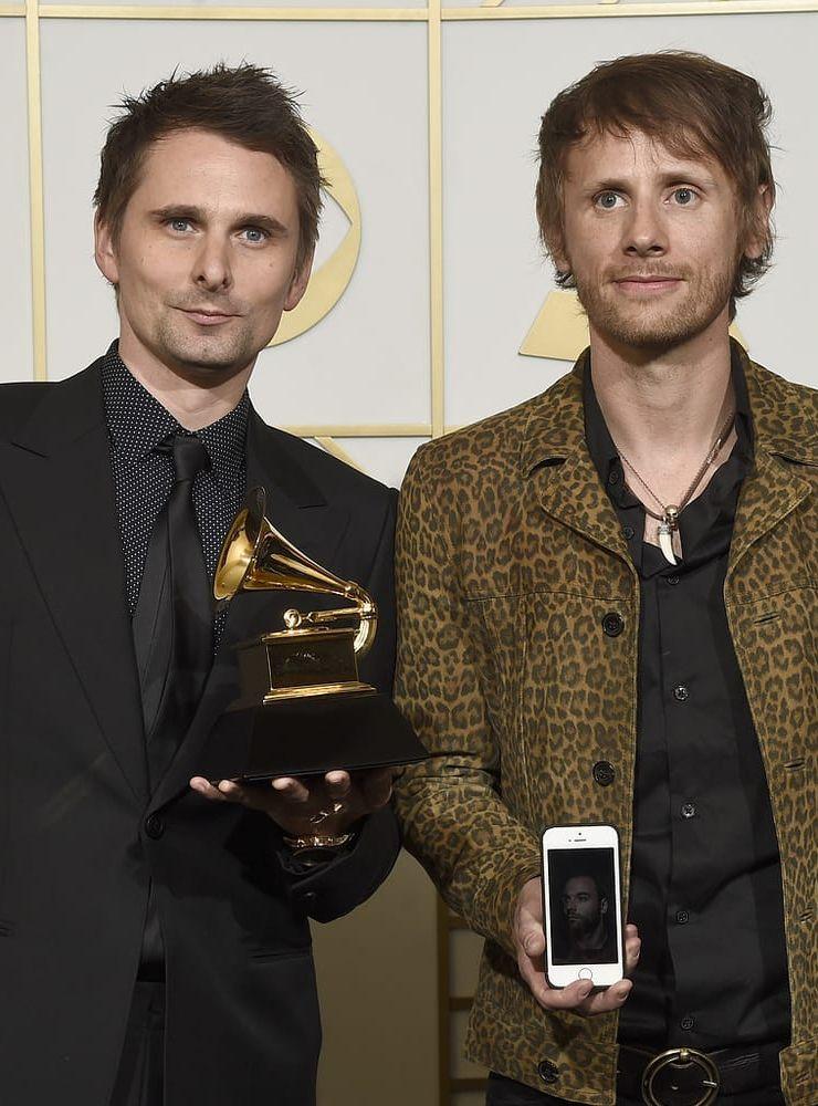 44. Rockbandet Muse: 49 miljoner amerikanska dollar. Albumet Drones vann en Grammy och en turné gav klirr i kassan. Foto: TT.