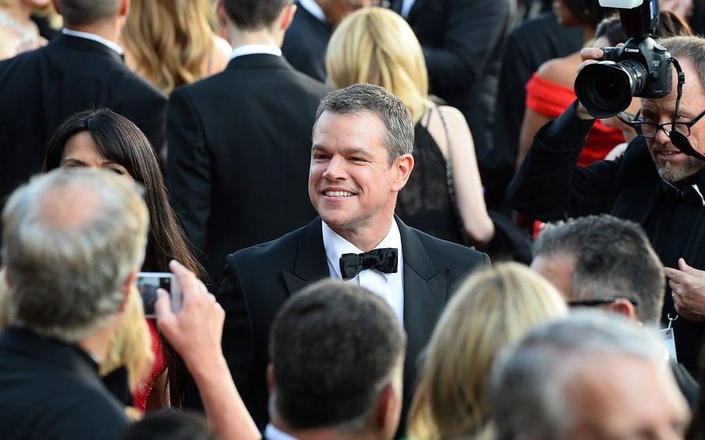 30. Skådespelaren Matt Damon: 55 miljoner amerikanska dollar. Har den senaste tiden gjort flera framgångsrika filmer. Foto. TT.