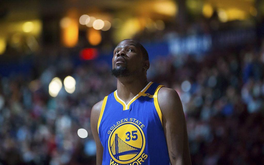 29. Basketproffset Kevin Durant: 56 miljoner amerikanska dollar. Framgångsrik basketspelare med reklamavtal med bland annat Nike. Foto: TT.