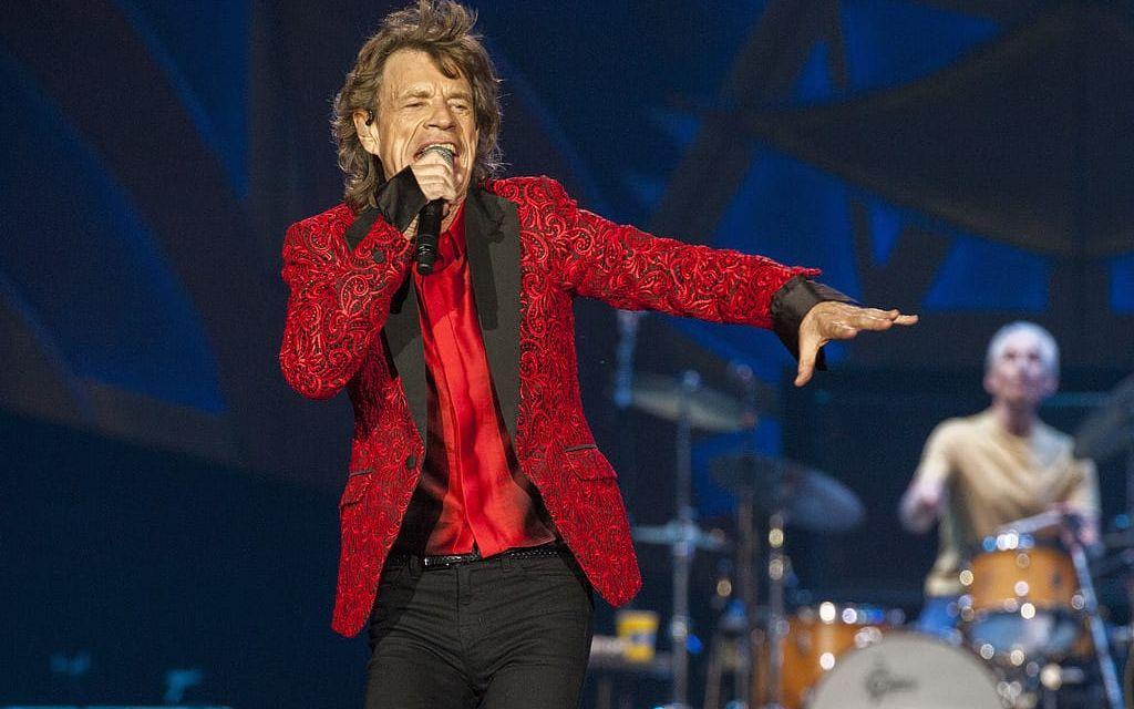 18. Rockbandet Rolling Stones: 66.5 miljoner amerikanska dollar. Fortsätter att turnera och publiken är trogen. Foto: TT.