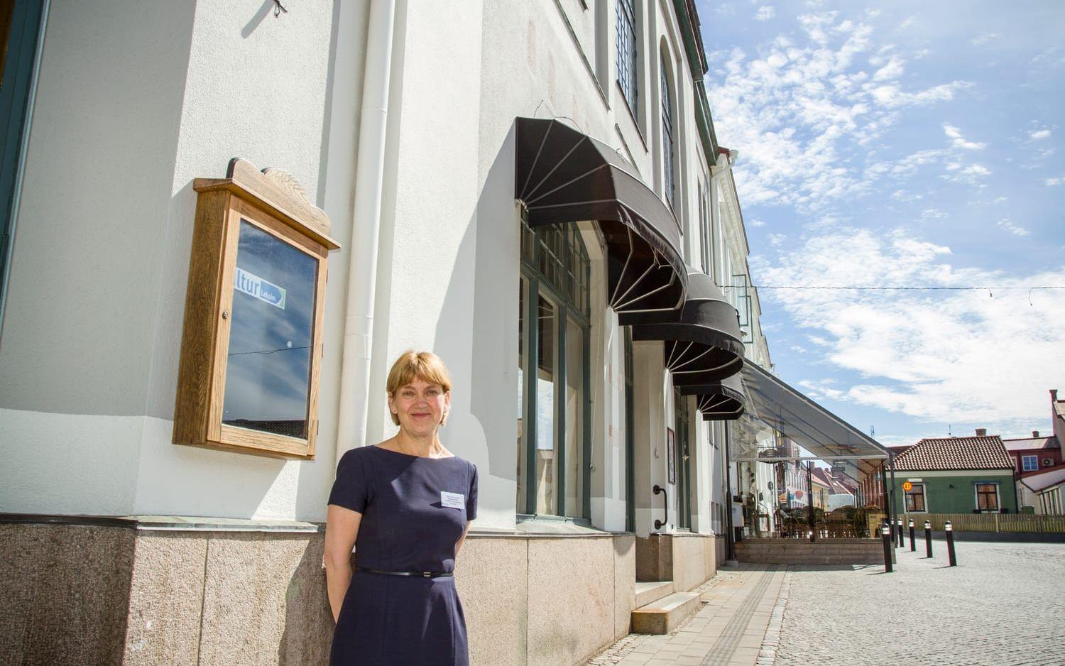 Landshövding Lena Sommestad hoppas att man kan nå en samsyn om bygget på kvarteret Hästen. Bild: Kenny Hjälte