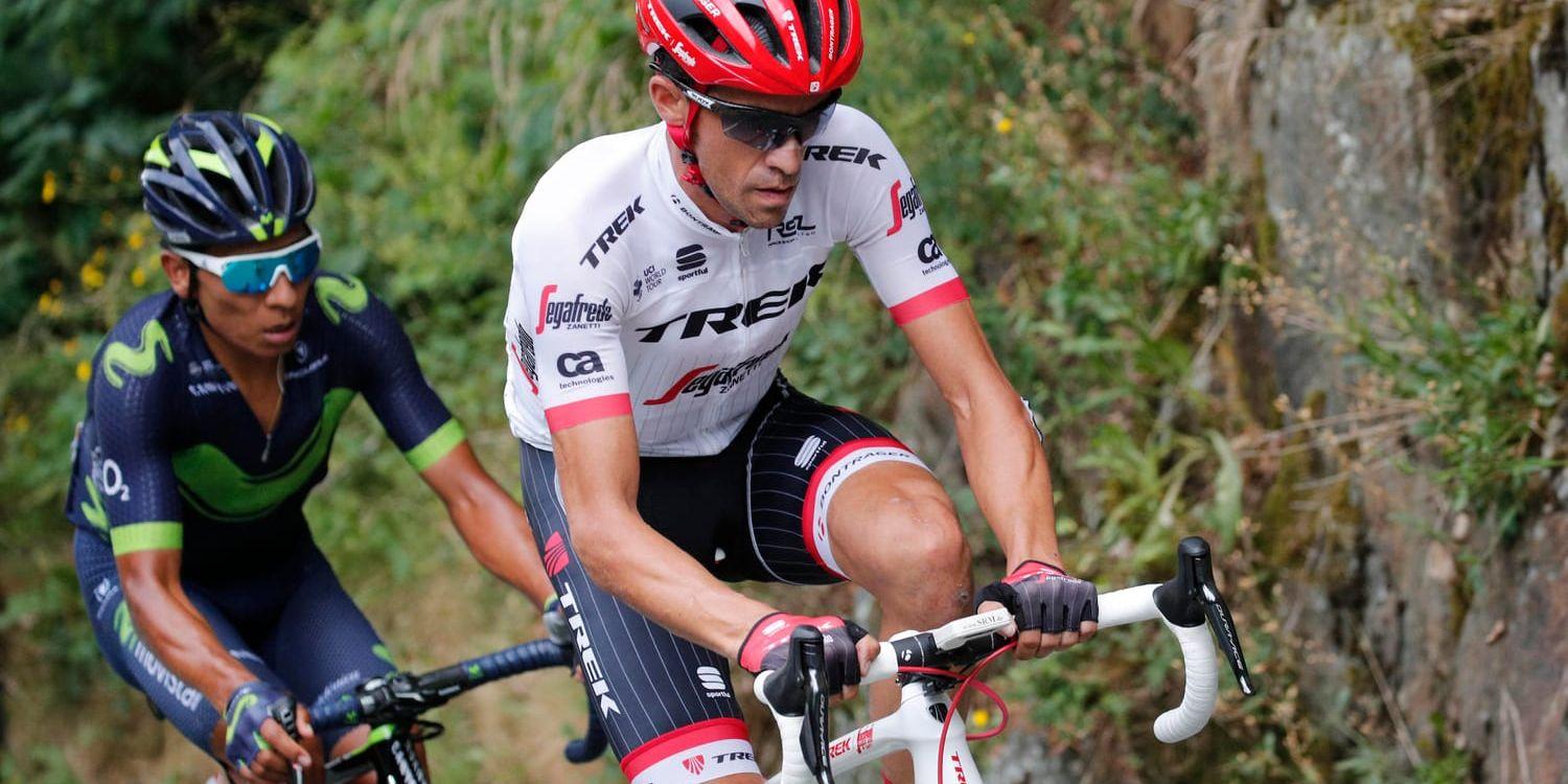 Alberto Contador vann lördagens etapp i Spanien runt. Arkivbild.