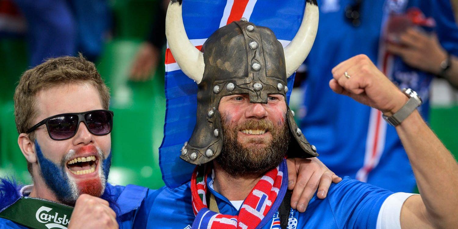 Islänningarna har återigen lyckats ta sig till ett mästerskapsslutspel. Arkivbild.