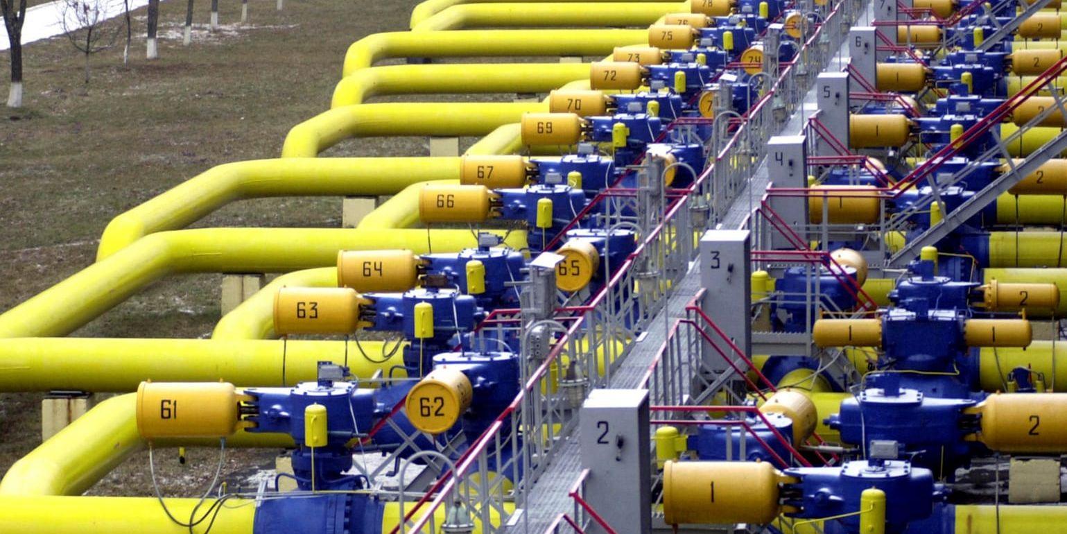 Både ukrainska Naftogaz och ryska Gazprom anser sig fått rätt i en infekterad gastvist Arkivbild.