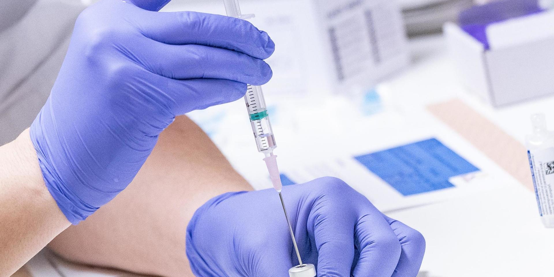 Region Halland flyttar fram vaccinationsplanen