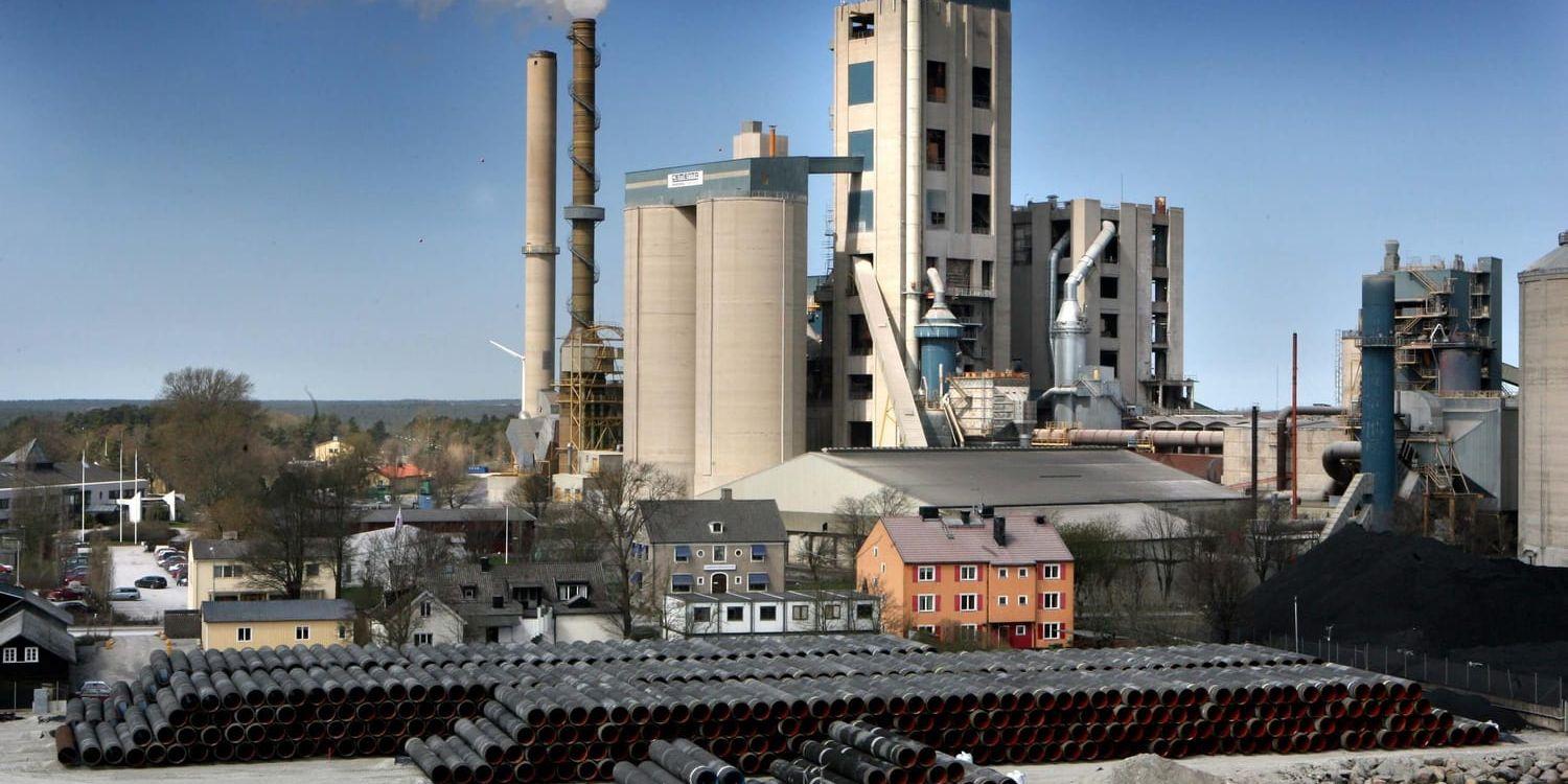 Cementa gör 80 procent av cementen till svenska byggen.
