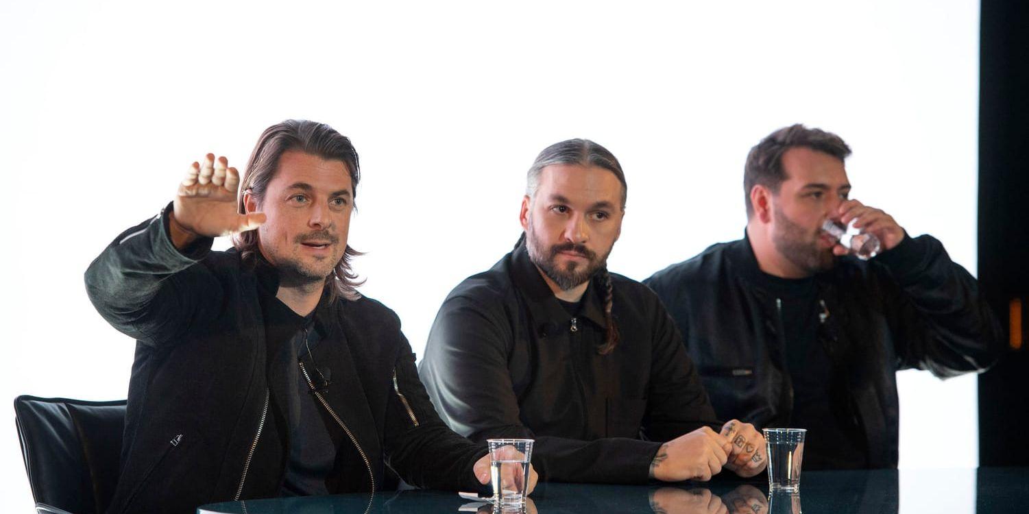 Intresset för Swedish House Mafia, med Axwell, Steve Angello och Sebastian Ingrosso, är stort.