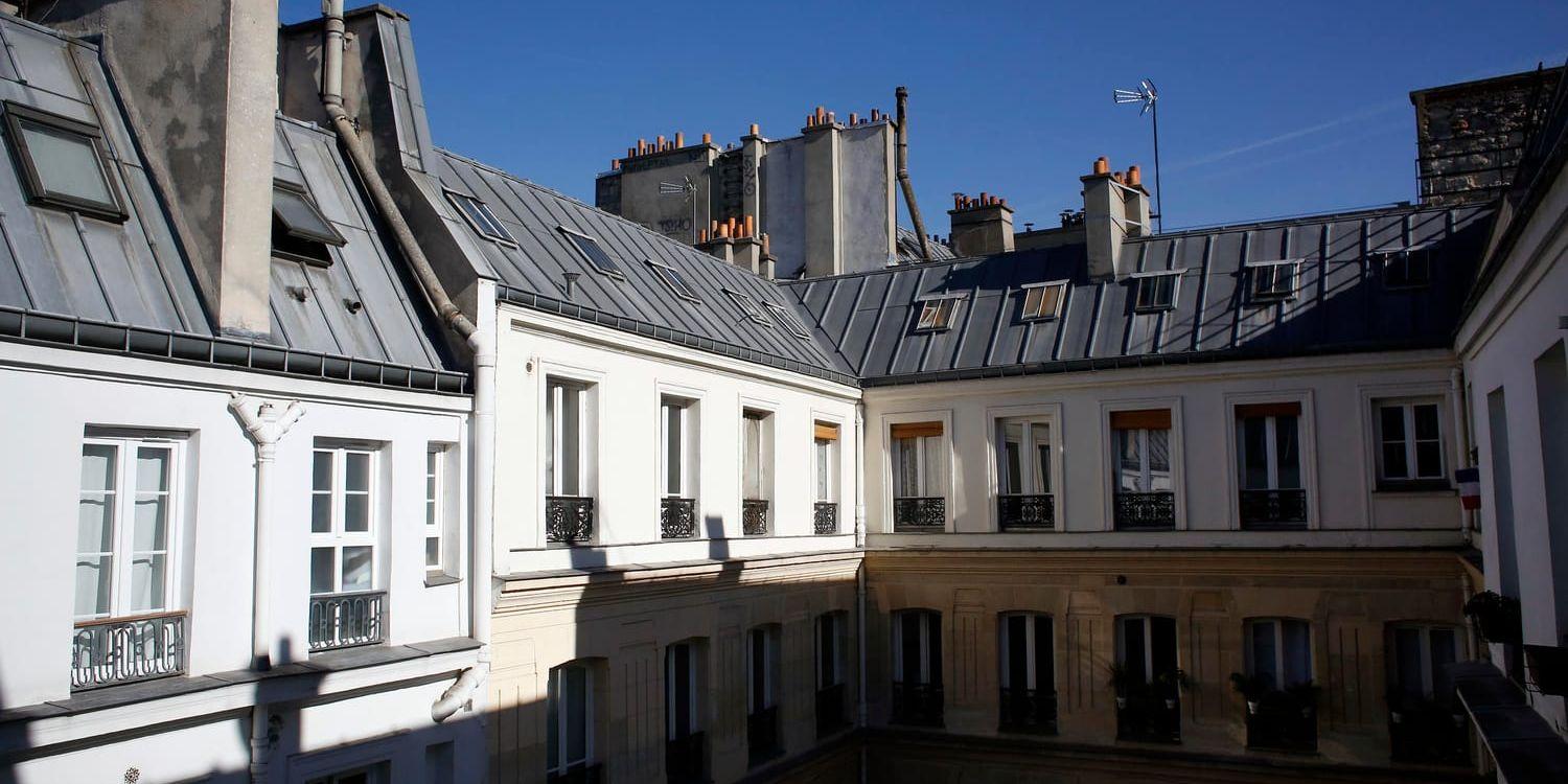 Lägenheter i Paris. Arkivbild.