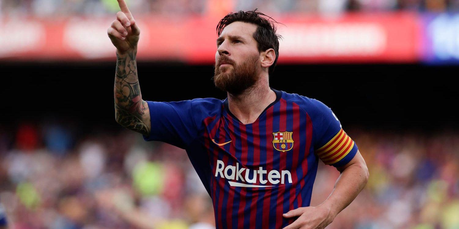 Barcelona-stjärnan Lionel Messi tycker att det är dags att den spanska storklubben vinner Champions League. Arkivbild.