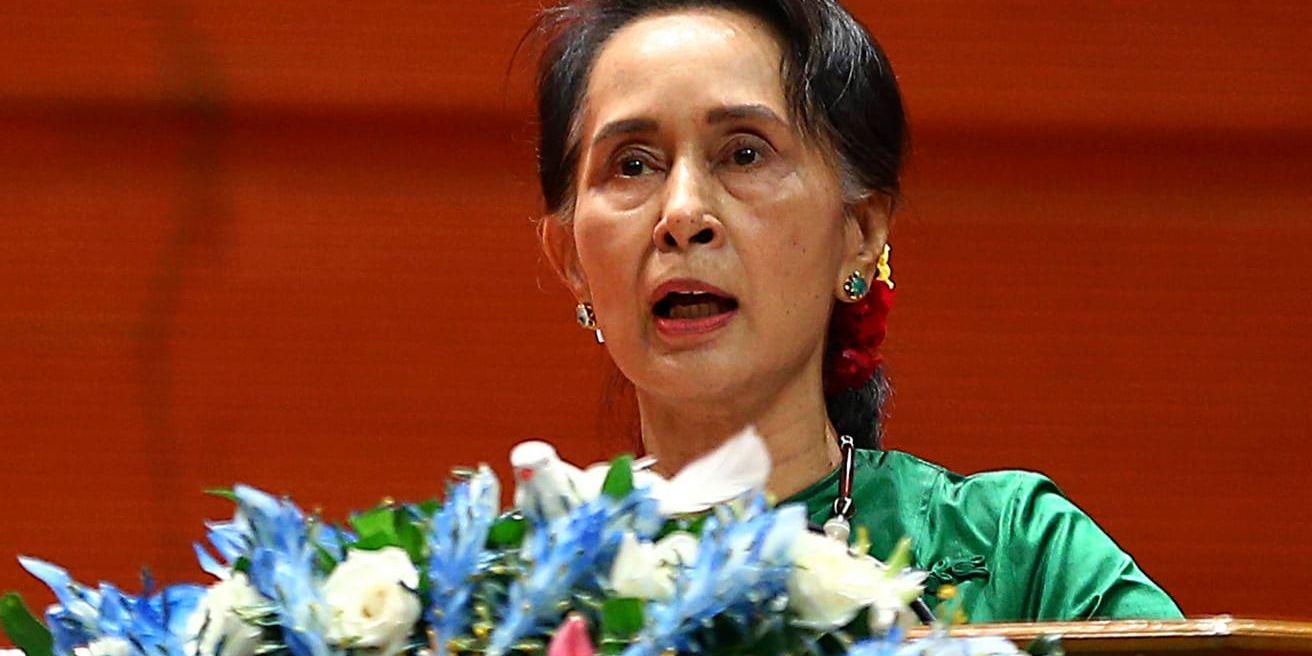 Aung San Suu Kyi. Arkivbild.