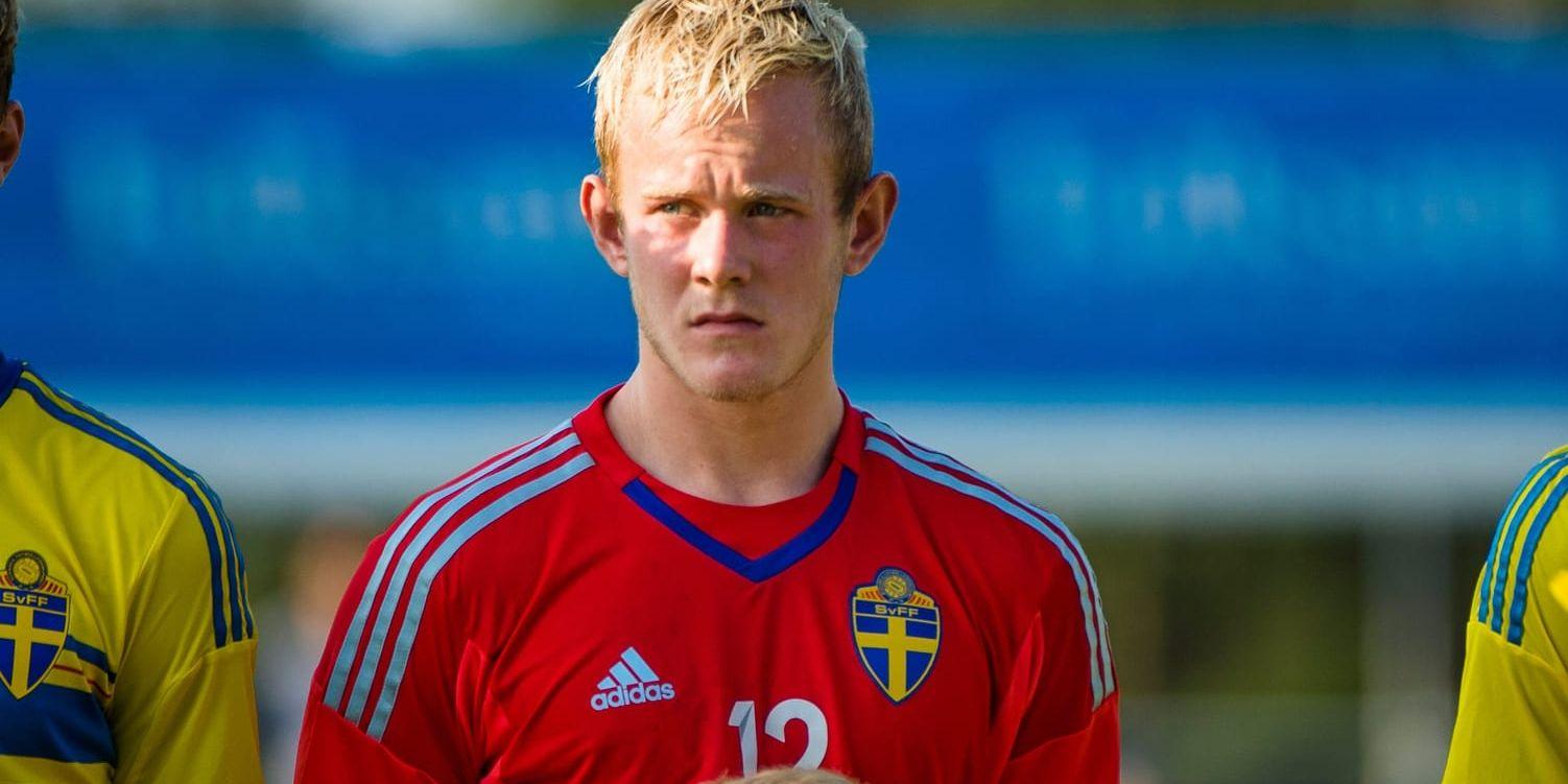 Malte Påhlsson var med i Sveriges U17-landslag i EM i Baku, Azerbajdzjan, i somras.
