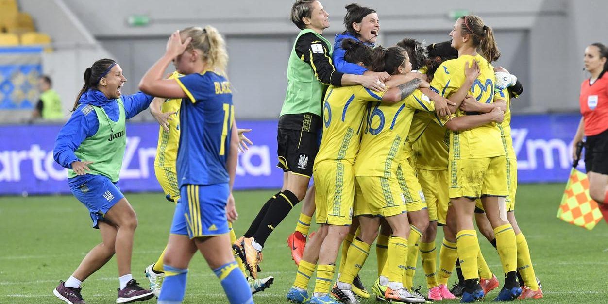 Sverige föll högst oväntat borta mot Ukraina i VM-kvalet med 0–1.