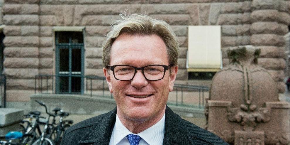 Debattör. Michael Svensson (M) från den halländska riksdagsbänken vill bevara Halland som det är.