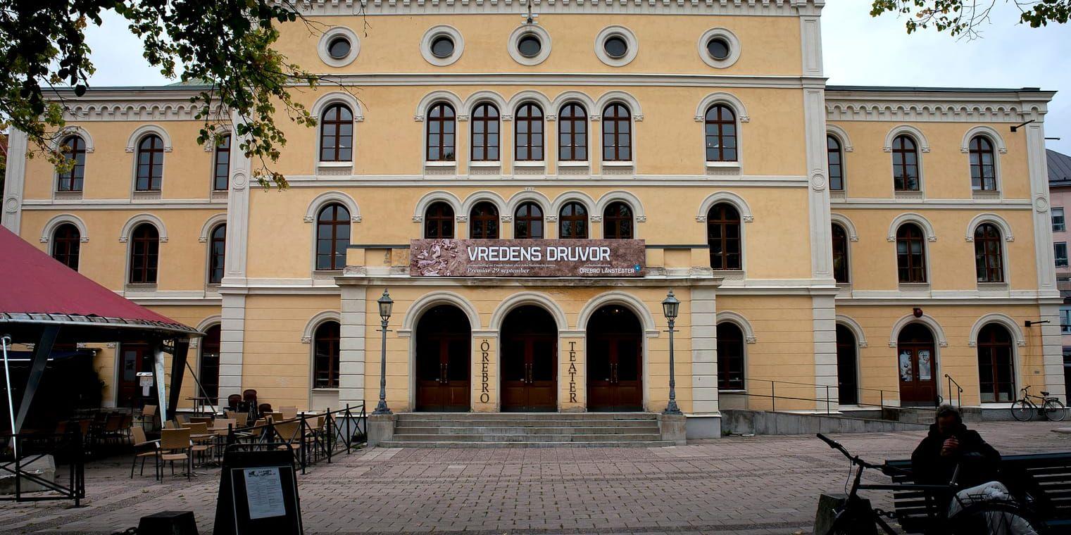 I höstas meddelade Örebro länsteater att tre personer sägs upp. En privatperson donerade en halv miljon kronor för att hjälpa teatern, rapporterade Nerikes Allehanda. Arkivbild.