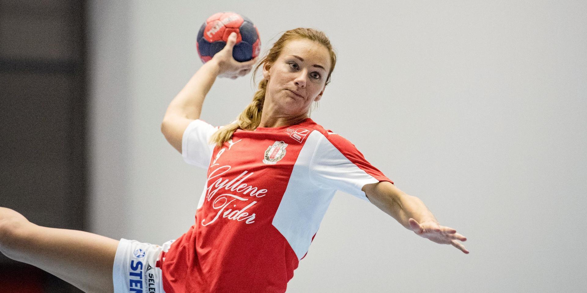 Johanna Birkkjaer Andersson gjorde sex mål, men det hjälpte inte Drott i division 1-premiären.