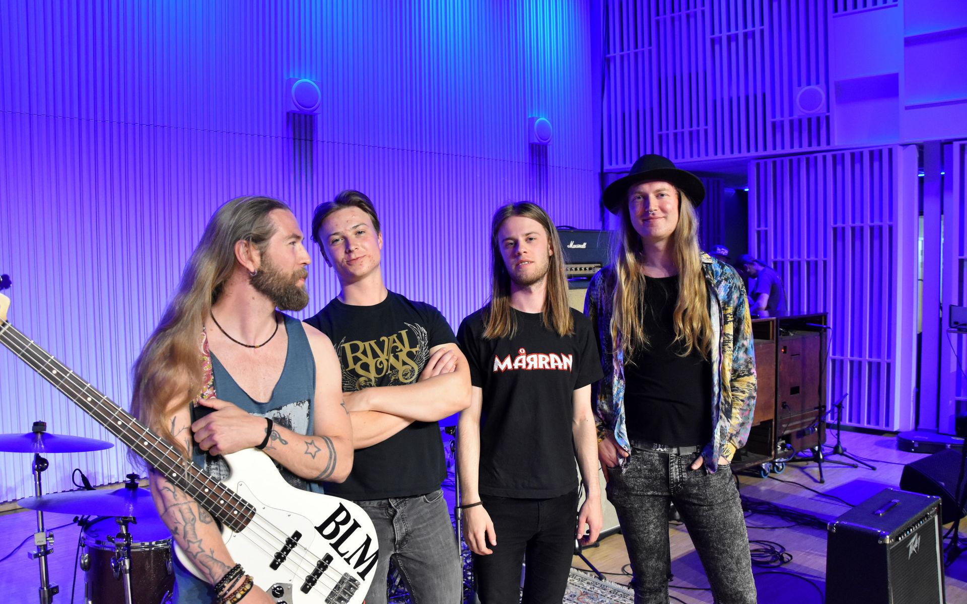 Halmstadbandet Honeyburst kommer att spela på Sweden rock festival i Sölvesborg sommaren 2022.