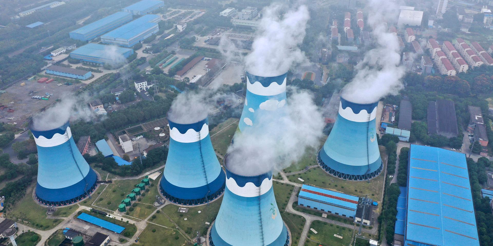 Kolkraftverk står för merparten av Kinas elproduktion. Arkivbild