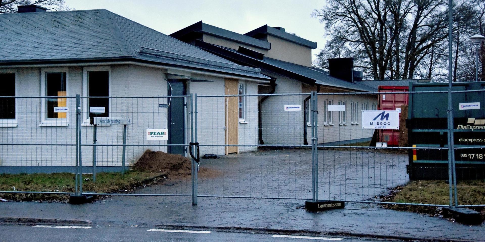 Renoveringen och ombyggnationen av vårdcentralen i Torup ska vara klar i slutet av januari.