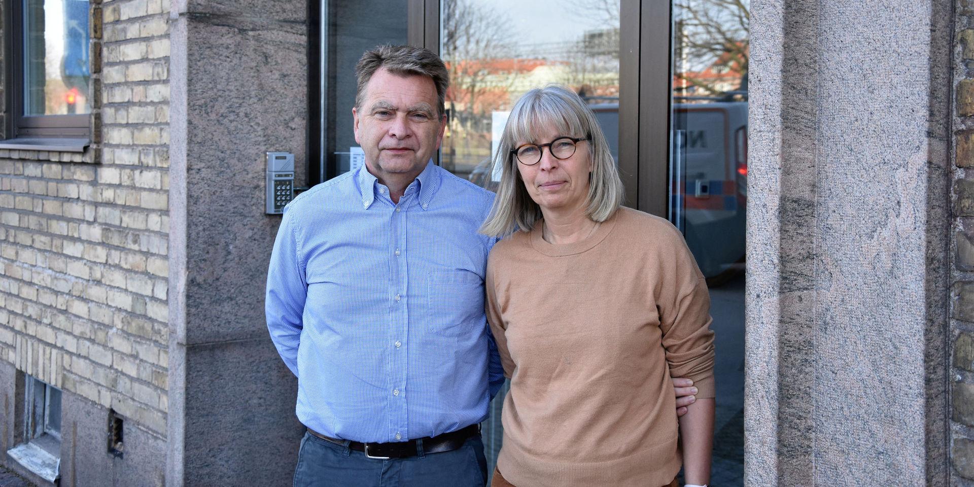 Jonas Melin och Åsa Fors Johnsson är oroliga för vad coronaviruset kan få ekonomiska konsekvenser för reseföretaget.