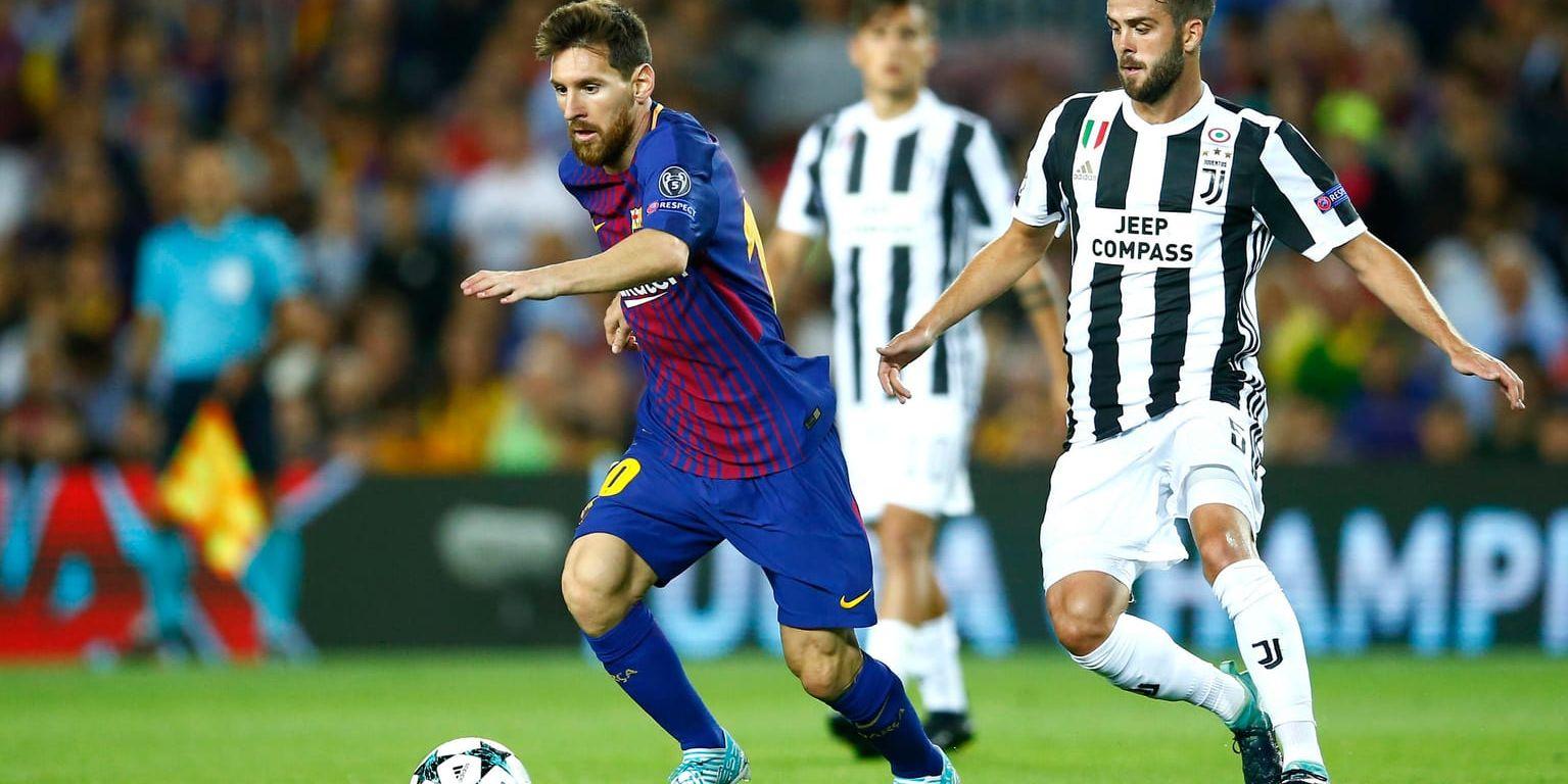 Barcelonas Lionel Messi var, som så många gånger tidigare, matchvinnare för sitt Barcelona hemma mot Juventus i Champions League-premiären på Camp Nou som slutade 3–0.