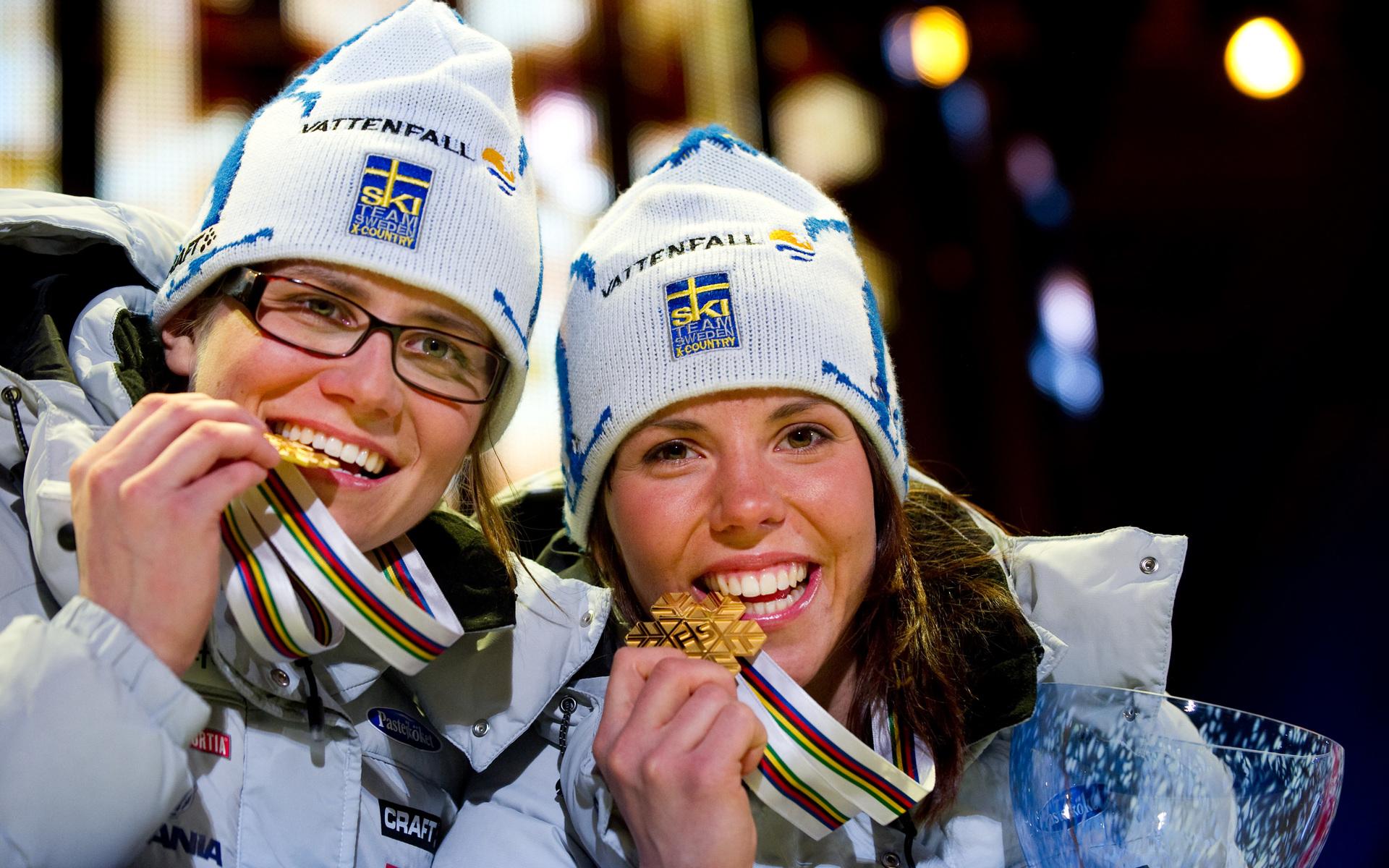 2011 tog Kalla sitt första VM-guld i seniorsammanhang. Tillsammans med Ida Ingemarsdotter vann hon sprintstafetten i Holmenkollen. 