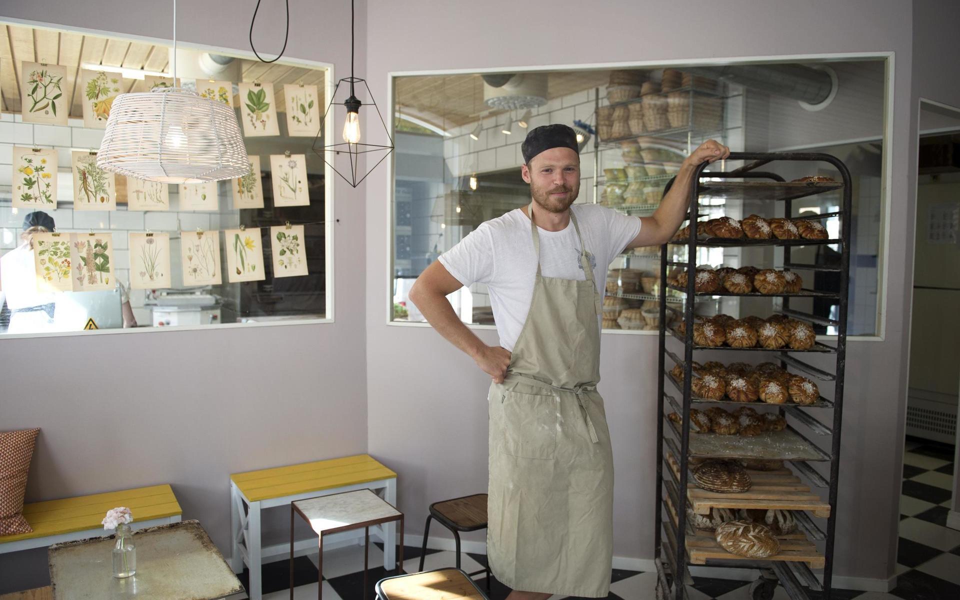 Johan Feldt har bakat många bröd i sina dagar. Bilden är från 2015. 