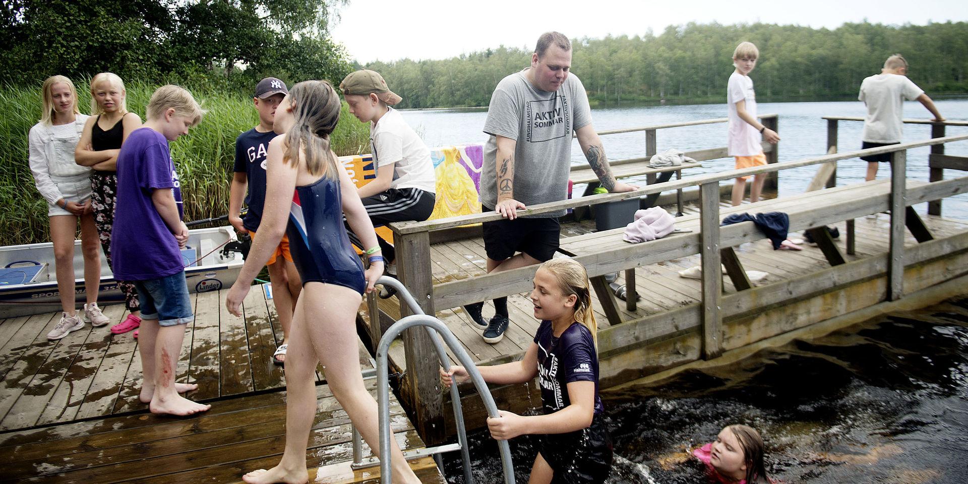 500 barn och ungdomar i Halmstad har deltagit i årets upplaga av aktiv sommar.
