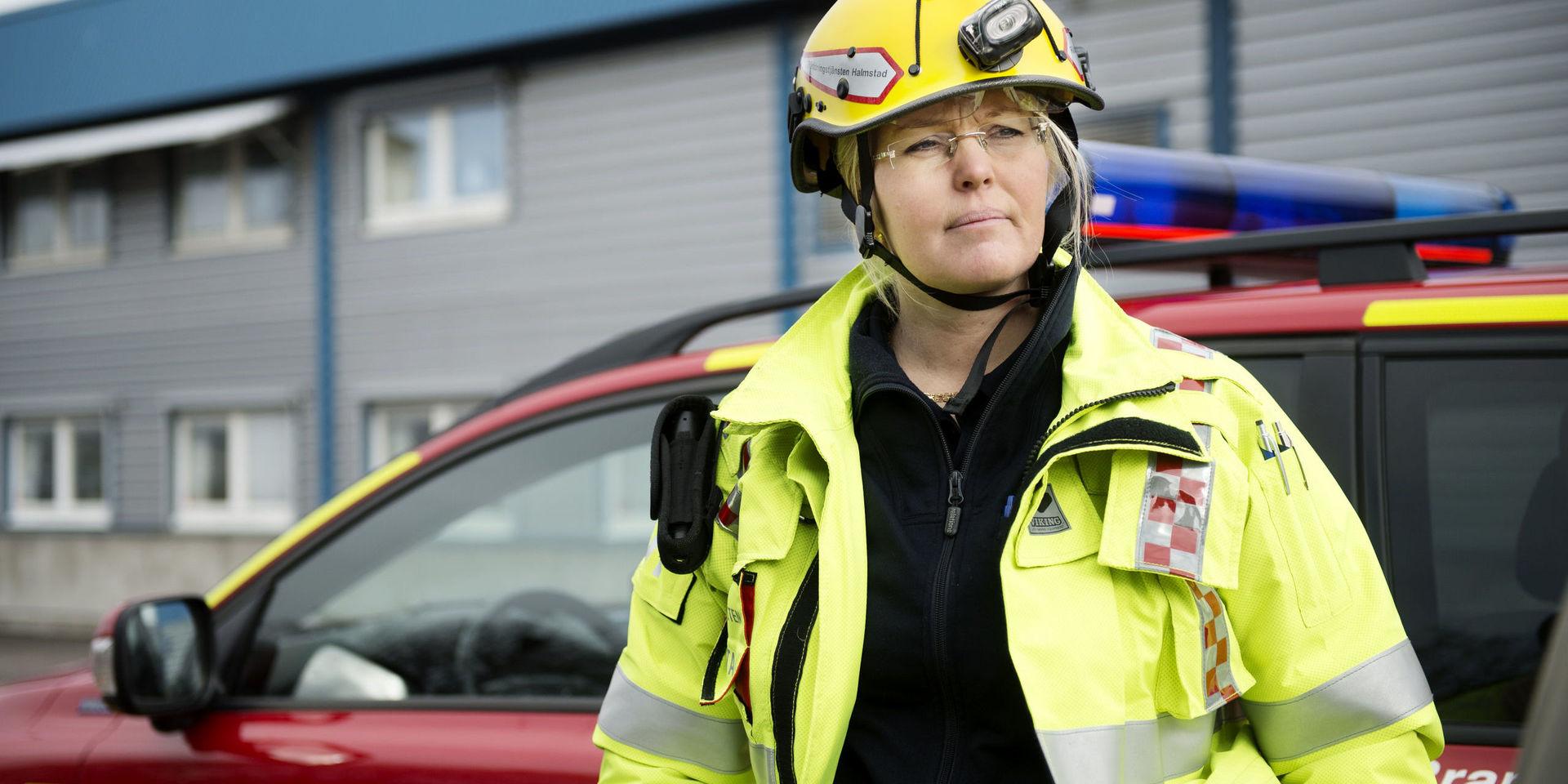 Tina Nordlund är ställföreträdande räddningschef i Halmstad.