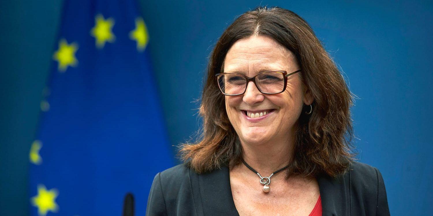 Lämnar. Utan att ge intervju och kommentera varför har Cecilia Malmström valt att lämna Liberalerna.
