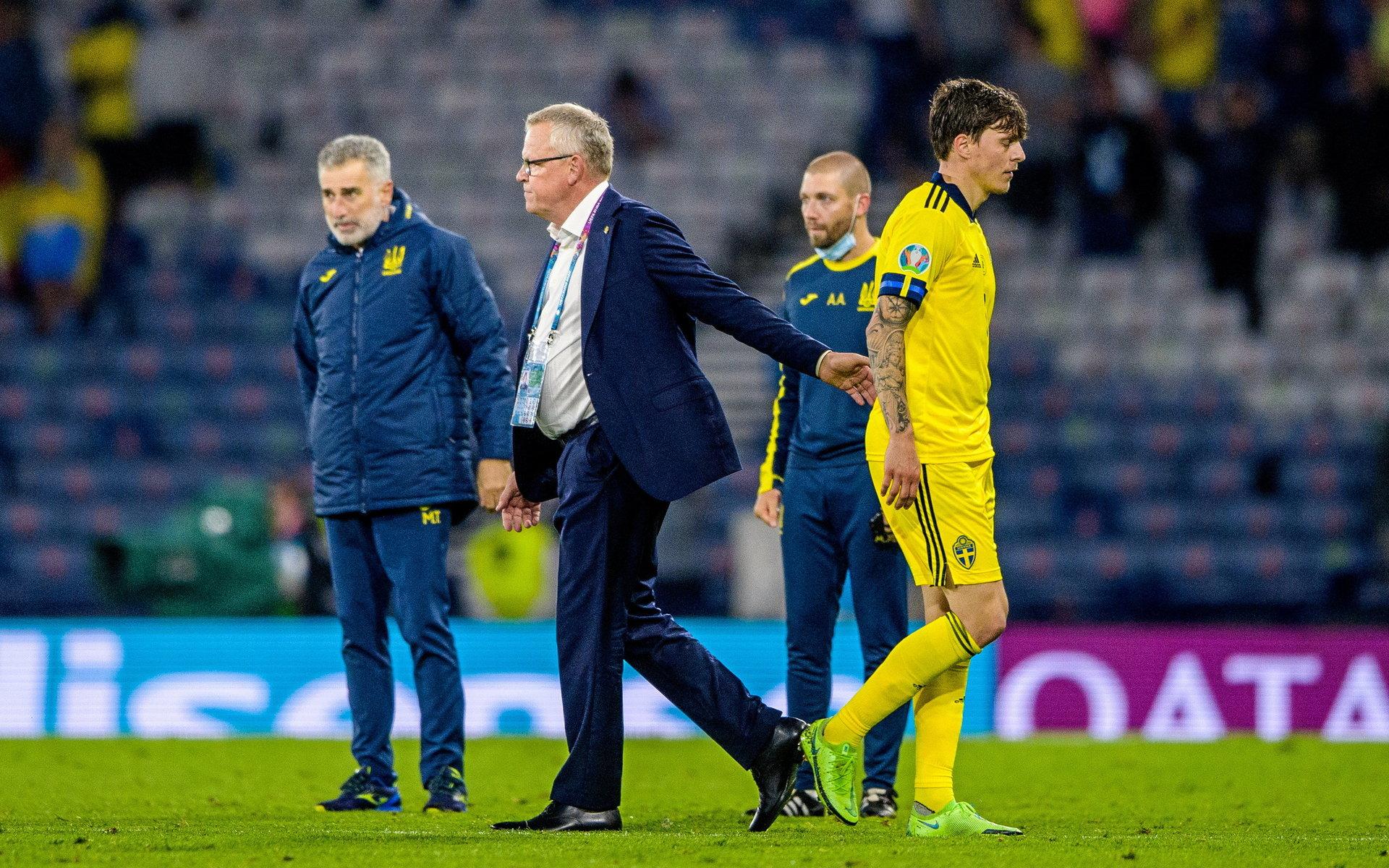 Tomhet. Så beskriver Janne Andersson känslan efter EM-sortin där Sverige åkte ut i åttondelsfinalen mot Ukraina.