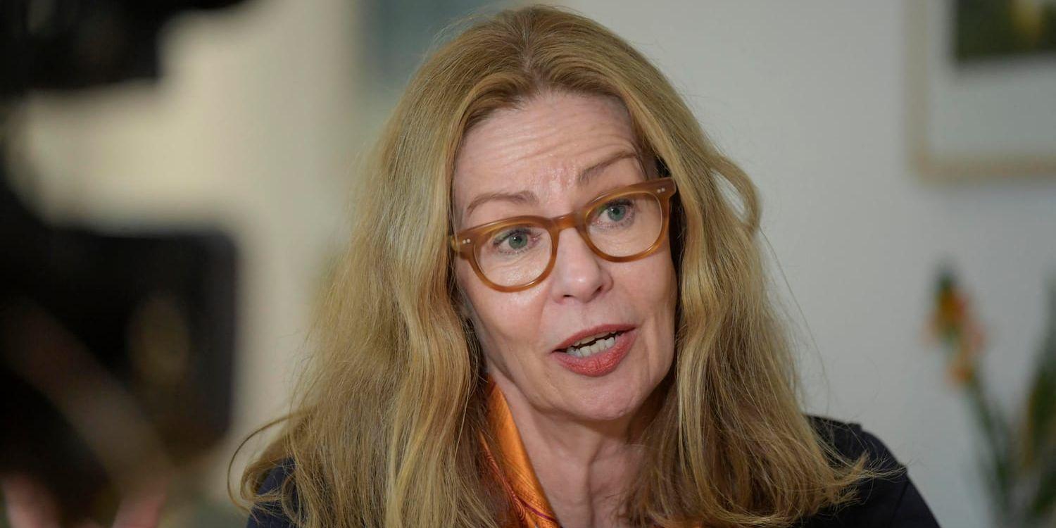 Swedbanks vd Birgitte Bonnesen svarar på frågor kring rapporten om penningtvätt.