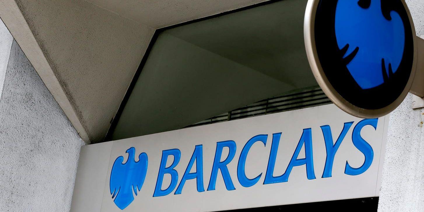 Storbanken Barclays går sämre än väntat. Arkivbild.
